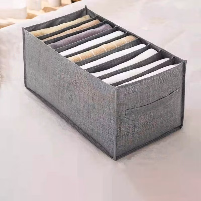 Organizador De ROUPA com 9 grids Dobrável Para Armário Gaveta de roupas dobradas