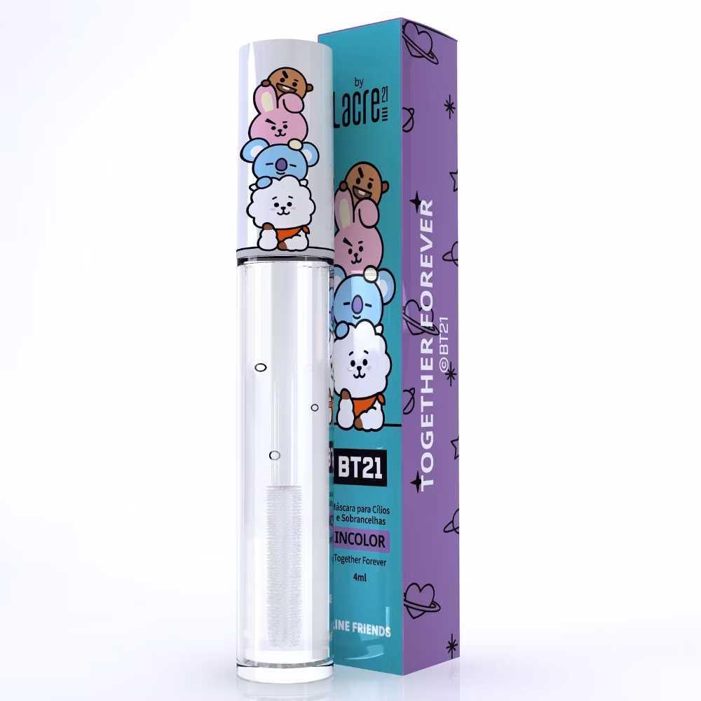 MÁSCARA PARA CÍLIOS E SOBRANCELHAS INCOLOR BT21